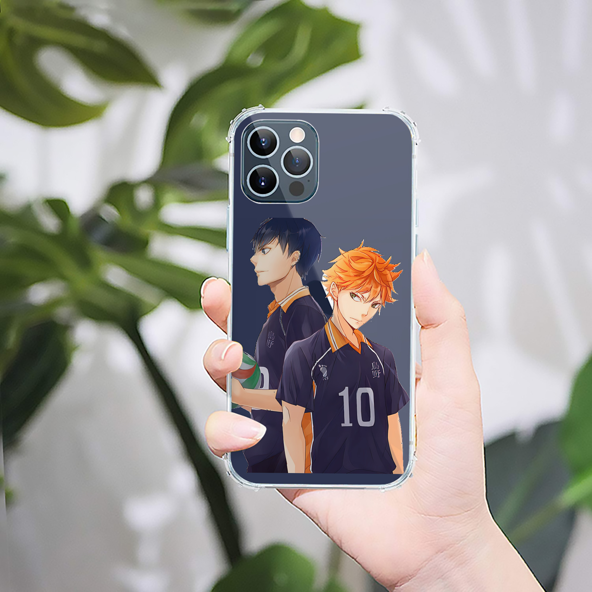 ハイキュー!! Haikyu!! 【iPhone 12シリーズ対応】透明スマホケース（クリアソフトケース）